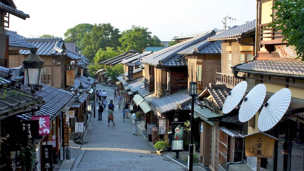 Nach Kyoto reisen heisst Zeitreisen