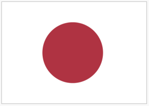 Flagge Japan